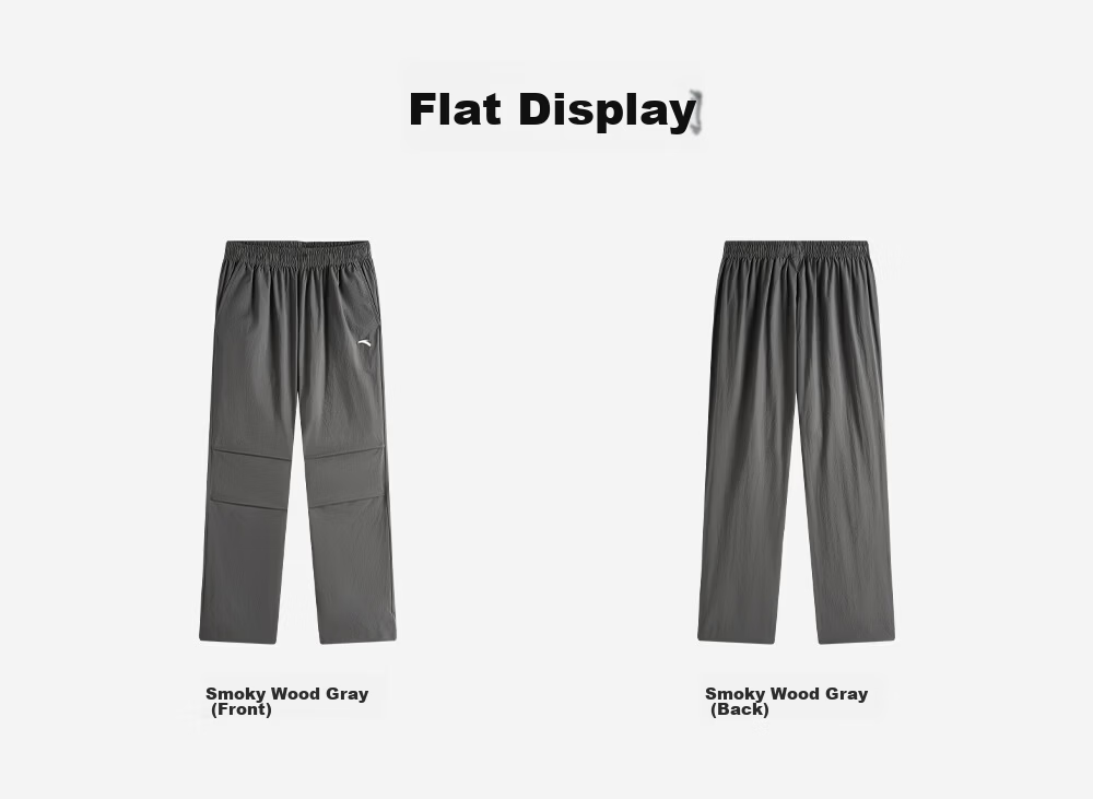 Anta Kids Pants Boys Girls Summer Breathable Loose Outdoor Cargo Sports Pants A52626509 33